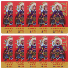 10 Pcs Bodyguard Card Snake Year Pendant Chinese New Years Cards