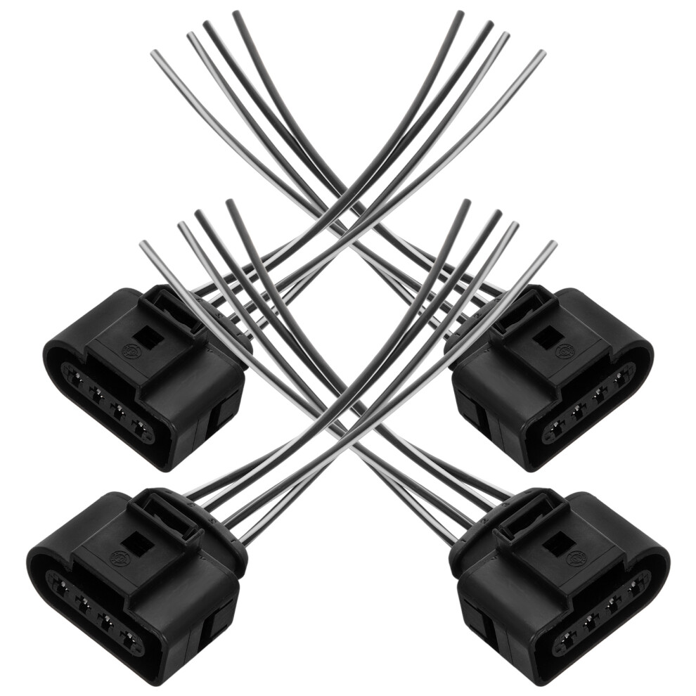 4Pcs Ignition Coil Connector Plug Harness Replacement For Automotive 3293121118427