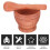 Garlic Masher Set Garlic Mortar Set Plastic 2sets 11