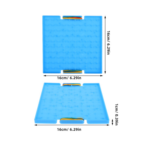 Math Toys Double Sided Pegboard Plastic 1 Set 1