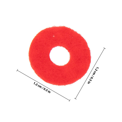90 Pcs Piano Key Washers Felt For Leveling Balance Regulating Tool 1