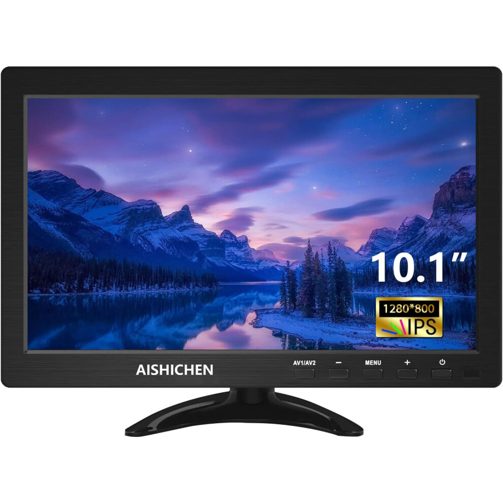 Cctv Mini Monitor 10.1" Ips Full Hd 1280X800, 60Hz 3Ms Speakers 09047266