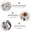 4 Pcs Shape Universal Dust Lids Nozzle Caps 7