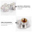 4 Pcs Shape Universal Dust Lids Nozzle Caps 6