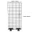 4 Sets Aquarium Partition Divider Boards Plastic Grid with Clips 2