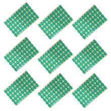 20 unid. etiquetas redondas autoadesivas , 20 mm, cores sortidas