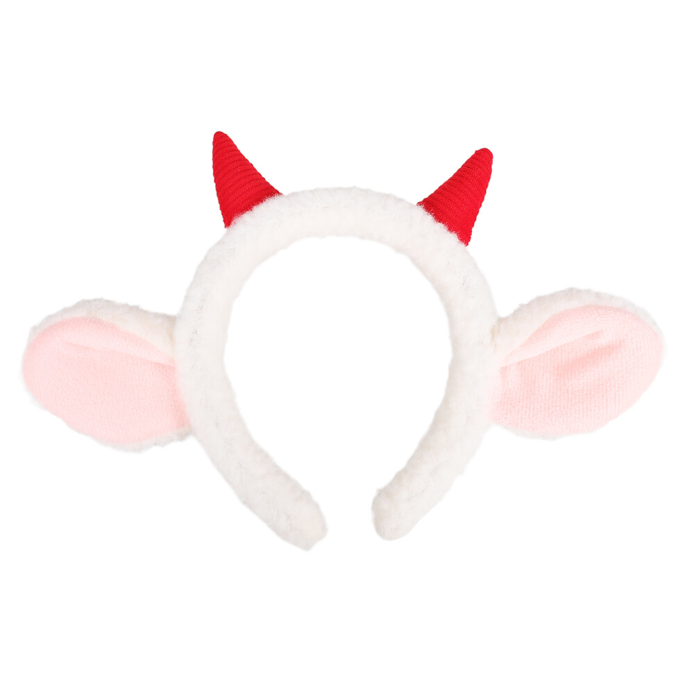 Schapenoren Haarband Cartoon Decoratie Haarspeld-image