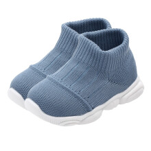 1 Paar Baby Prewalkers Antislip Schattige Gebreide Baby Schoentjes