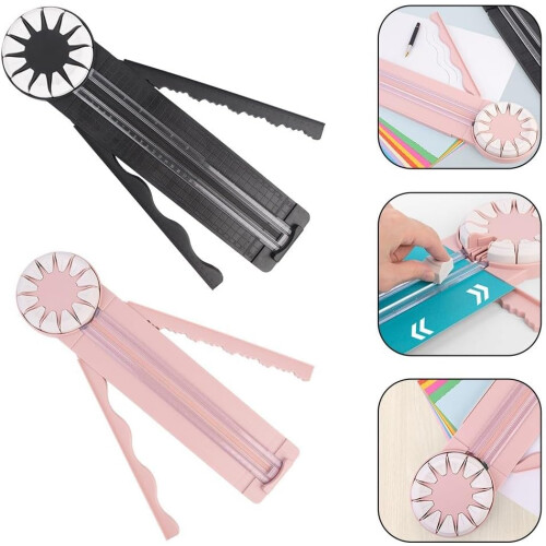 Trimmer 12-In-1 Functionality Pink For Crafts Multi-Function Trimming Tool 1