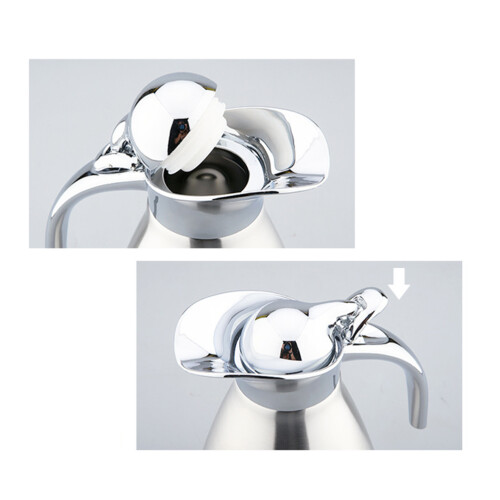 1Thermosfles Rvs Geïsoleerd Voor Water, Thee En 1