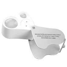 2St Dubbele Vergroting Wit Met LED Voor Sieraden Inspectie