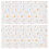 10 Pcs Dinner Placemats Dining Table Disposable Baby For Restaurants 9