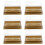 50 pz scatole plastiche quadrate per dolci con 3