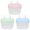 3pcs Hamster Cage Plastic Small Pets Carrier 7