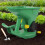 Fertilizer Hand Spreader Lawn Grass Spreader Adjustable Flow Rate Portable Plastic Hopper Ergonomic Handle 2
