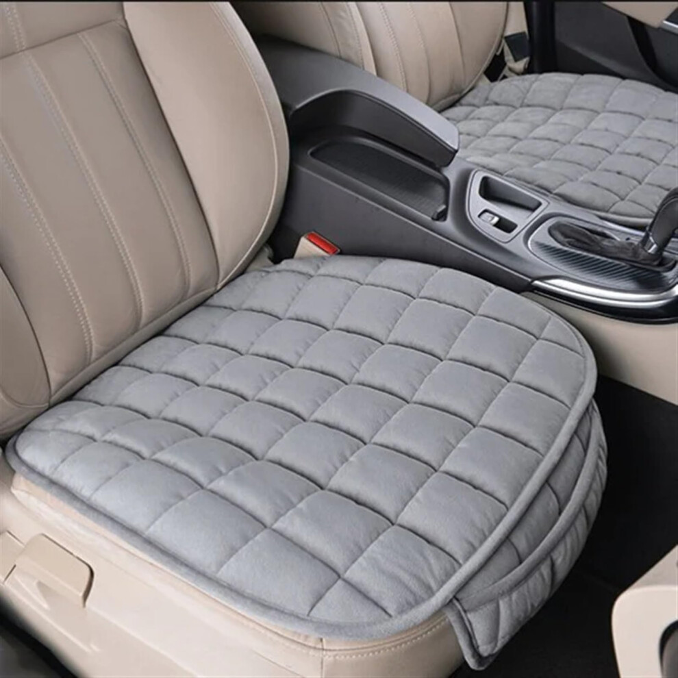 Car Seat Protector Car Cushion And Pad Universal Fit Interior Seat Cover For Automobiles Grey 9393856983155