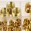 Brass Tone Thread Inserts Set 50Pcs Self Tapping Slotted Repair Tool Easy Use 5