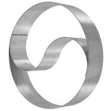 Metal Baking Mold Sturdy Silver Cookie Cutter for DIY Dessert Mold