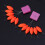 2 leuchtende treibende angelbobber -sortiment (orange) 10