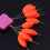 2 leuchtende treibende angelbobber -sortiment (orange) 9