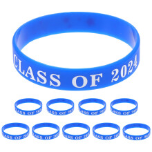 10 silikon armband für abschlussfeier tragbar