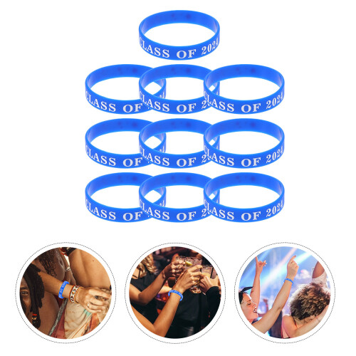 10 silikon armband für abschlussfeier tragbar 1