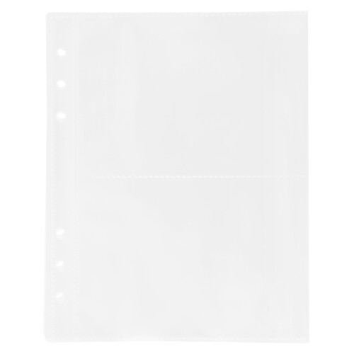 5 seitenhüllen a5 aus kunststoff für scrapbooking