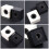 4Pcs Creative ABS Microphone Station Logo Flags for Professional Use 11