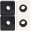 4Pcs Creative ABS Microphone Station Logo Flags for Professional Use 1