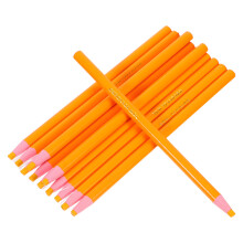 12 uds. bolígrafo quitable tela metal madera cuero amarillo