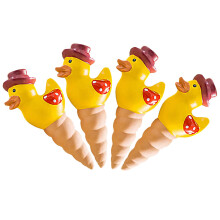 4Pcs Lovely Frog Shape Self-Watering Stakes for Potted Plants