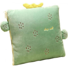 Creative Cushion Blanket 2 in 1 Pillow Quilt Multifunctional Pillow Blanket Back Support Cushion  Nap Mat Cushions
