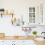 White Under Cabinet Hanging Rack Iron Basket for Kitchen Storage 10