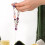 2Pcs Multi-Color Mobile Phone Chains Crystal Stone Decorative Straps 9