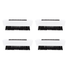 4St Antislip Handwasborstels ABS Materiaal Nail Scrub Dubbelzijdig