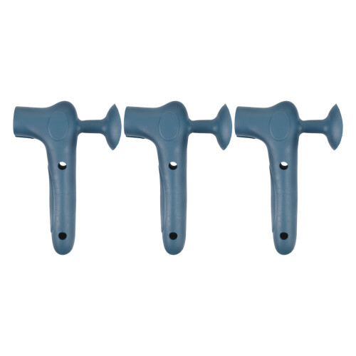 3Pièces Cache- Silicone Bleu Avec Ventouse Protection Anti-Choc