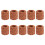 10Pcs Ceramic Filter Rings For Aquarium Fish Tank 10