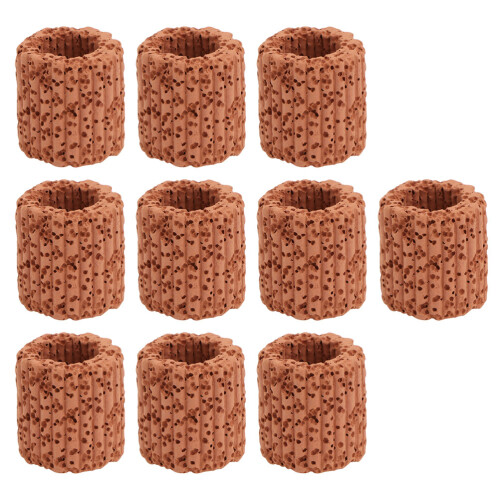 10Pcs Ceramic Filter Rings For Aquarium Fish Tank