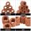 10Pcs Ceramic Filter Rings For Aquarium Fish Tank 6