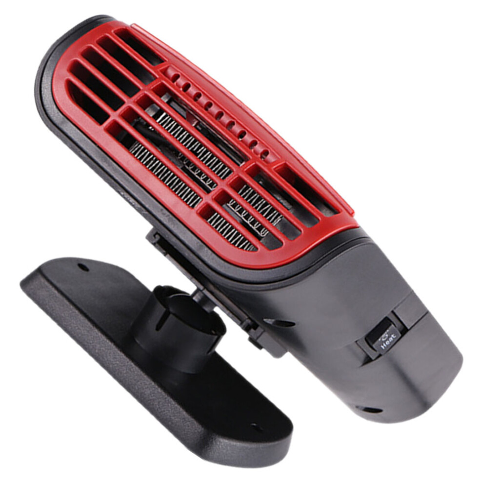 Raindrops Car Heater Fast Heating Abs 1Pack Black 3293806104127