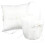 2 Pcs Ring Pillow And Flower Basket Wedding Supply Bride White 3