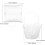 2 Pcs Ring Pillow And Flower Basket Wedding Supply Bride White 9