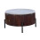 Opal Marble Top Round Mango Wood Coffee Table 2