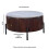 Opal Marble Top Round Mango Wood Coffee Table 8