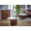 Opal Marble Top Round Mango Wood Coffee Table 3