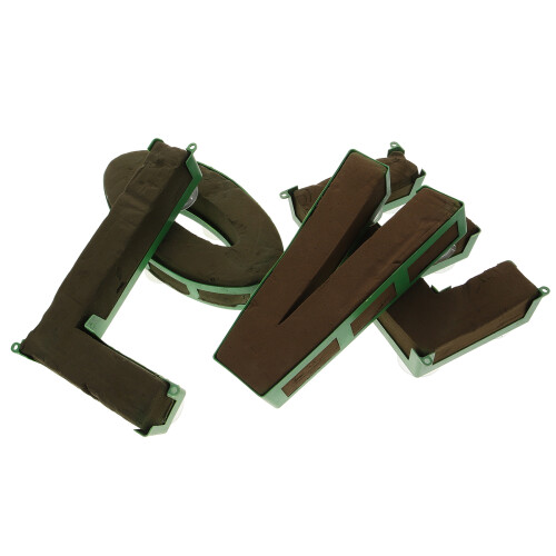 decorativa p/ carro de c/ flor artificial e letras love 1