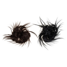 2St Mix Kleur Haar Accessoire Voor Feestelijke Knot Haarstukken