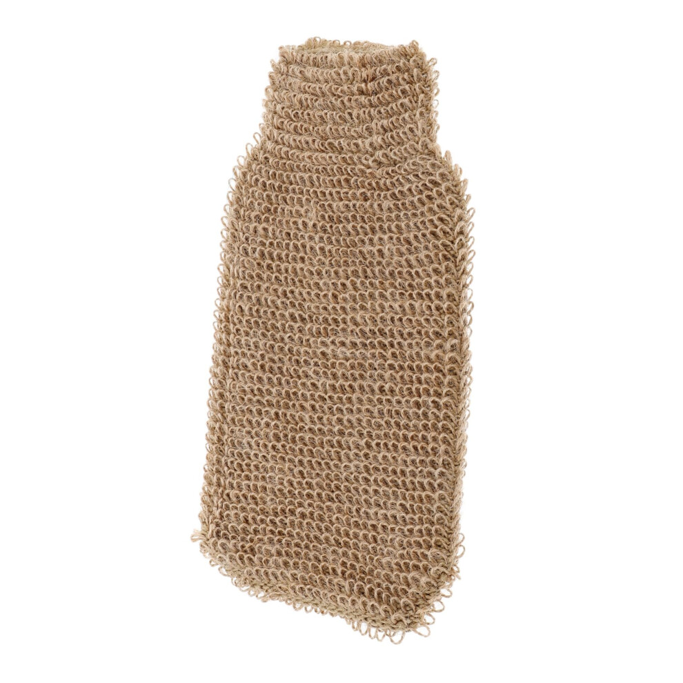 Exfoliating Gloves Soft Jute Loofah Mitts For Body Scrubbing Bath Shower Unisex Mittens For Men Women