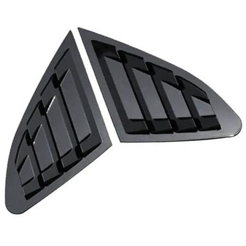 Sticker Louver Car Rear Louver Trim Sticker For Chevrolet Malibu 2016-2021 ABS Carbon ...