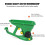 Lawn Spreader Hand Held Spreader Handheld Seeding Drill Grass Seed Spreader Ergonomic Seeding Spreader 3